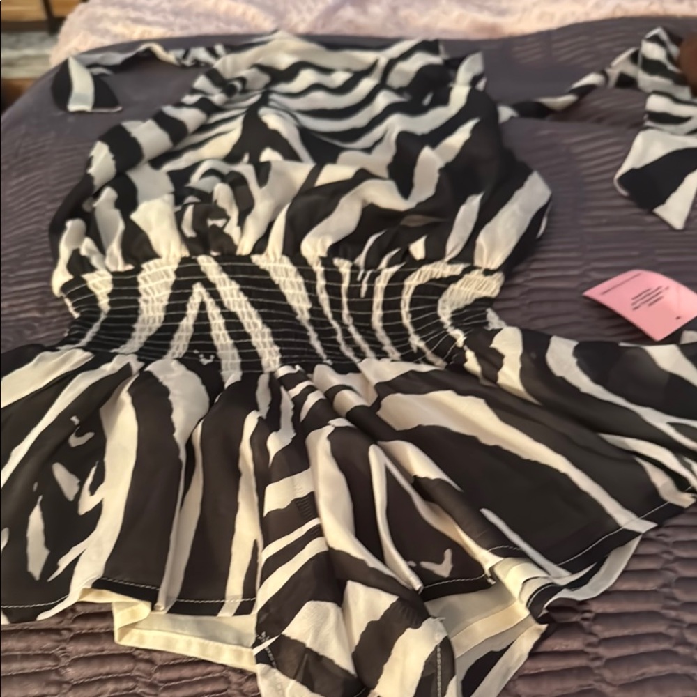 Zebra Print Dress